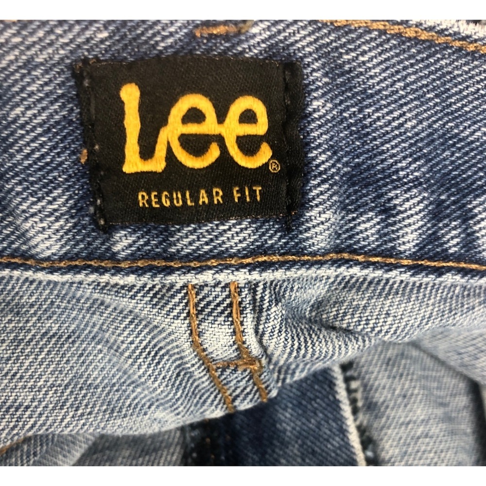 Lee Regular Fit Men's Blue Denim Jeans Size 38x30 Bootcut‎ Casual Workwear - Picture 3 of 10
